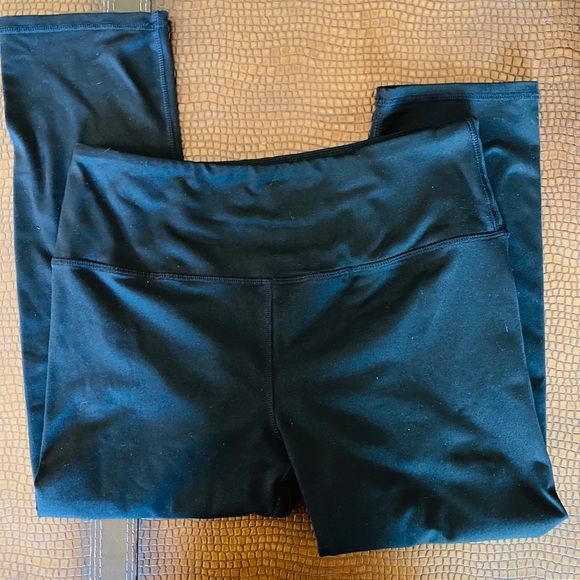 Kyodan  Capri Leggings Size Med Blue Gray - Picture 1 of 5